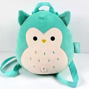Squishmallows Winston the Owl Plush Mini Backpack Purse Stuffed Animal NWT